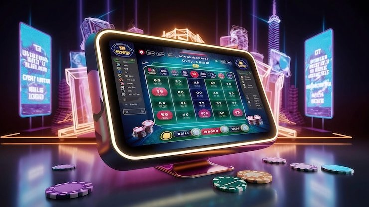 Katalog permainan live casino dan slot di platform atom4d